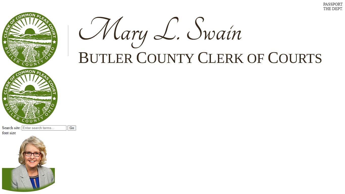 Welcome to Butler County Clerk of Courts - revize.bcohio.us
